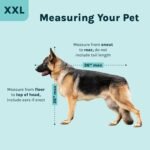 SportPet Airline Compliant XX-LARGE 39" Travel Dog Kennel-Durable Plastic Airline Pet Carrier w/ Removable Wheels & Food Bowls, Collapsible Indoor/Outdoor Dog Kennel, Dogs up to 36"L & 27"H-Cream/Gray - Image 10