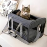 Sherpa Original Deluxe Travel Pet Carrier, Airline Approved & Guaranteed On Board - Charcoal Gray, Medium - Image 6