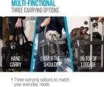 Sherpa Original Deluxe Travel Pet Carrier, Airline Approved & Guaranteed On Board - Charcoal Gray, Medium - Image 9