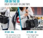 Sherpa Original Deluxe Travel Pet Carrier, Airline Approved & Guaranteed On Board - Charcoal Gray, Medium - Image 10