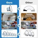 Supet Dog Cone Collar Adjustable After Surgery, Comfortable Pet Recovery Collar & Cone for Large Medium Small Dogs, Elizabethan Dog Neck Collar Plastic Practical - Image 5