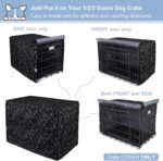 Explore Land Pattern Dog Crate Cover, 24 Inches (Brief Polygonal) - Image 5