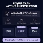 NEW Dog Health Monitor V3.0 by PetPace – AI Smart Collar with 24/7 Vital Signs, Pain & GPS Tracking, Telehealth AskaVet & Share With Your Vet, Smartwatch Sync – Subscription Required (Large) - Image 5