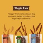 Waggin' Train Smoked Chicken Jerky Tenders for Dogs with Turmeric and Human Grade Bone Broth, Grain and Corn Free, High Protein, Premium Limited Ingredient 100% Real Chicken Dog Treats, 24 oz. Pouch - Image 7
