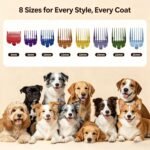 Dog Cordless Grooming Kit Low Noise for Heavy Thick Hair&Coats - Image 3