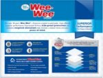 Four Paws Wee-Wee Superior Performance Unscented Puppy Pee Pads for Dogs & Puppies, Quilted Leak-Proof Dog Housebreaking Potty Training Floor Protection, Pet Supplies, 22" x 23", 150 Count - Image 9