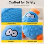 Squeaky Plush Dog Toys, Vocal Interactive Chew Toy for Boredom Relief - Image 4