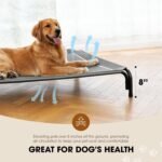 Czpalo Outdoor Elevated Dog Bed for Large Sized Dogs, No-Tool Assembly. - Image 3