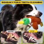 Fida Plush Duck Dog Toys for Aggressive Chewers with Nature Cotton Dog Rope - Image 4
