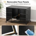 REXWELTEN 48" Heavy Duty Dog Crate for Large Dogs - Image 2