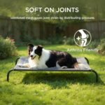 Bedsure Outdoor Elevated Cooling XL Dog Bed for Extra Large Dog, 54in Grey - Image 9