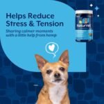 NaturVet Quiet Moments Calming Plus Hemp Dog Supplement - 60 Soft Chews - Image 3