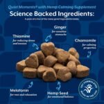 NaturVet Quiet Moments Calming Plus Hemp Dog Supplement - 60 Soft Chews - Image 5