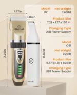 oneisall Dog Clippers and Paw Trimmer Kit for Small Large Dogs Cats - Image 7
