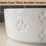 Ceramic Dog Bowl Set of 2 with Anti-Skid Base, 5.5"W x 2"H, 2 Cup Capacity - Image 7