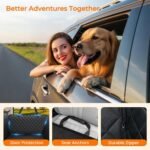 URPOWER Dog Car Seat Cover for Back Seat, 100% Waterproof Hammock for Car - Image 7