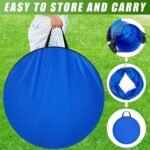 28 in 10 Foot Blue Extra Large Dog Agility Tunnel with Sandbags Dogs - Image 4