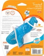 Nylabone Puppy Chew Dental Dinosaur Dog Chew Toy, Chicken Flavor, Small - Image 9