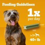 Pedigree Dentastix Large Breed Dental Dog Treats, Fresh, 36 Count - Image 8