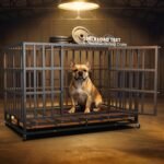 Hiwokk 38 Inch Heavy Duty Dog Crate, Indestructible Kennel for Small Dogs - Image 4