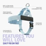 Dog Friendly Co. Dog Harness for Medium Dogs (Sky Blue, Medium) - Image 5
