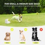 AFP Automatic Ball Launcher Dog Ball Thrower Machine Interactive Hyper Fetching Toy for Large Dogs, 3 Tennis Balls Included, Max Version - Image 4