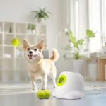 AFP Automatic Ball Launcher Dog Ball Thrower Machine Interactive Hyper Fetching Toy for Large Dogs, 3 Tennis Balls Included, Max Version - Image 6