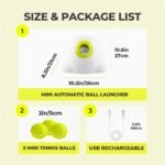 AFP Automatic Ball Launcher Dog Ball Thrower Machine Interactive Hyper Fetching Toy for Large Dogs, 3 Tennis Balls Included, Max Version - Image 8