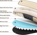 Large Dog Bed with Reusable Potty Pad - 44.1" x 32.3" x 6.3" Beige - Image 3