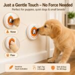 ChunHee Recordable Dog Doorbell – Train Your Dog with Your Own Voice, Puppy Potty Training Bell for Dogs to Go Outside, 5 Adjustable Volume Dog Button with Potty & Outside Sounds - Image 5