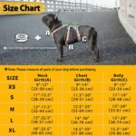Huntboo Escape Proof Dog Harness, Escape Artist Harness, Fully Reflective Harness with Padded Handle, Breathable,Durable, Adjustable Vest for Medium Dogs Walking, Training, and Running Gear (Pink,M) - Image 6