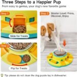 Potaroma Dog Puzzle Toy 2 Levels, Slow Feeder, Pup Food Treat Feeding Dispenser for IQ Training and Entertainment for All Breeds 4.2 Inch Height - Image 3