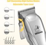 Dog Clippers Grooming Kit with Paw Trimmer for Thick/Matted/Knotted/Hair - Image 2