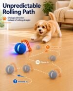 Xeuch Interactive Rolling Dog Balls, Irregular Moving Toys - Image 2