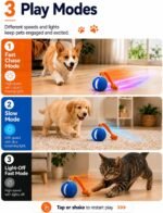 Xeuch Interactive Rolling Dog Balls, Irregular Moving Toys - Image 4