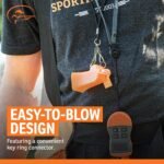 SportDOG Brand Competition Mega Whistle - Hunting Dog Training Whistle with Easy-to-Blow Design - Protects Handlers Ear - Black - Image 7
