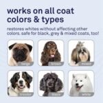 Petpost | Dog Whitening Shampoo with Coconut Oil & Aloe. Brightens White & Light Coats, Moisturizes Skin. Watermelon Scent. 8 oz - Image 5