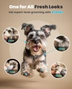 oneisall 4 in 1 Dog Grooming Kit with LCD Display - Image 2