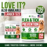 Flea and Tick Prevention for Dogs Chewables, Natural Flea & Tick Control - Image 6