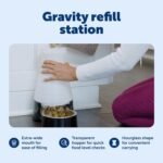 PetSafe Healthy Pet Food Station, 4 lb Gravity Feeder, Cats & Dogs, Medium - Image 6
