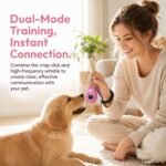 Dog Training Clicker, dog training & behavior aids, dog training kit (Pink) - Image 3