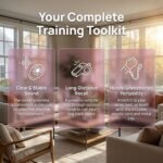Dog Training Clicker, dog training & behavior aids, dog training kit (Pink) - Image 5