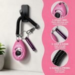 Dog Training Clicker, dog training & behavior aids, dog training kit (Pink) - Image 7