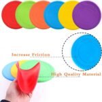 Bvrbaory 6 Pack Dog Flying Discs - Interactive, Soft Floating Saucer for Small, Medium Dogs - Safe on Teeth - Image 3