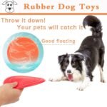 Bvrbaory 6 Pack Dog Flying Discs - Interactive, Soft Floating Saucer for Small, Medium Dogs - Safe on Teeth - Image 5
