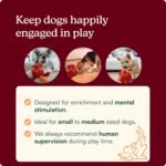 Reggie Snuffle Ball for Dogs | Interactive Treat Dispensing Dog Enrichment Toys | Reduces Boredom, Stress & Hyperactivity | Snuffle Toys for Dogs | Washable Dog Puzzle Toy I Red - Image 3