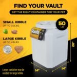 Vittles Vault Airtight Pet Food Storage Container + Scoop, Fits Up to 50lbs - Image 5