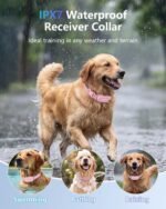 PATPET Shock Collar for Dogs - 4000FT Dog Training Collar with Remote, IPX7 Waterproof 4 Modes(Beep/Vibration/Shock/Safe) Dog Shock Collar, Rechargeable E-Collar for Small Medium Large Dogs (5-120Lbs) - Image 4