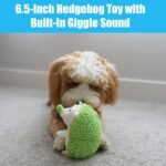 SPOT Gigglers Hedgehog Dog Toy with Giggle Sound | Textured, Plush Shake and Wiggle Hedgehog Giggle Toy for Small and Medium Dog Breeds, Assorted Colors - Image 3