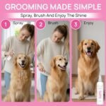 BioSilk for Dogs Silk Therapy Detangling and Shine Spray, 8 Fl Oz - Image 3